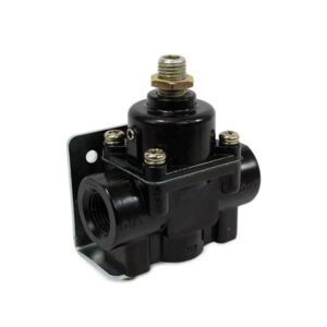 TSP Fuel Pressure Regulator; 1-4 PSI; Black
