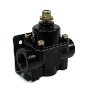 TSP Fuel Pressure Regulator; 4.5-9 PSI; Black