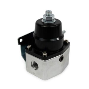 TSP Fuel Pressure Regulator; 40-75 PSI EFI Bypass; Black