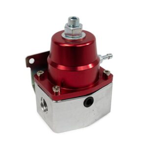 TSP Fuel Pressure Regulator; 40-75 PSI EFI Bypass; Red