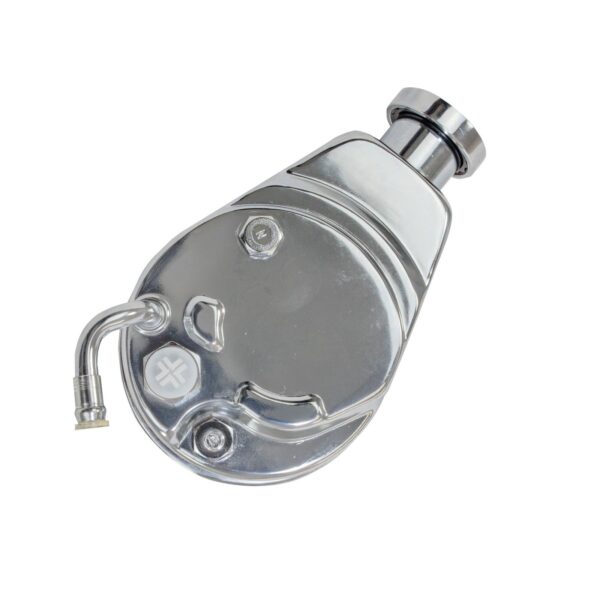 TSP Power Steering Pump; GM Saginaw P Series; Chrome
