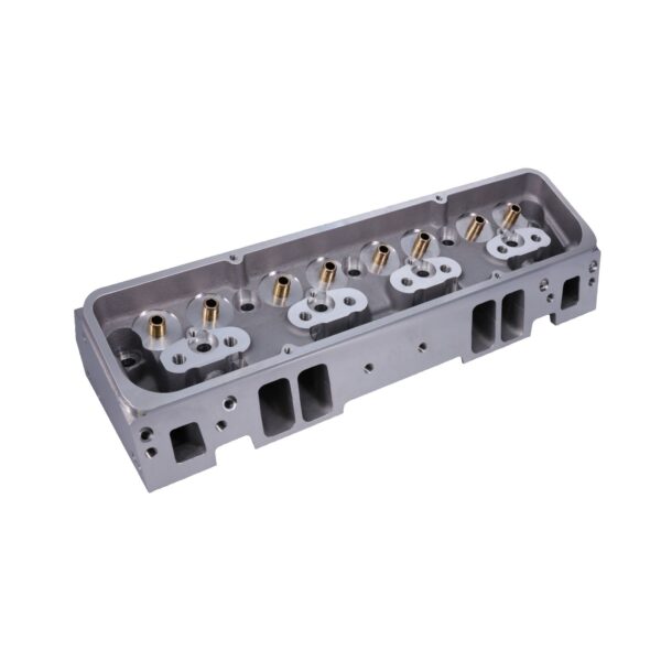 Chevy Small Block Angle Plug Aluminum Cylinder Head; Single