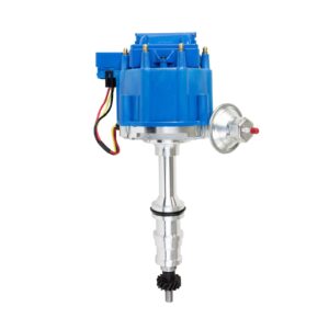 TSP HEI Distributor; Ford FE V8 (330; 361; 391) HD Trucks with 5/16" Shaft; Blue