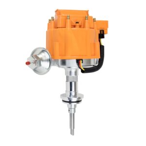 TSP HEI Distributor; Chrysler Small Block "LA" V8 (273; 318; 340; 360); Orange