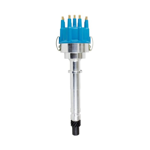 TSP Pro Billet Distributor; Chevrolet SB & BB Gen. 2 "Mark IV" V8; Blue