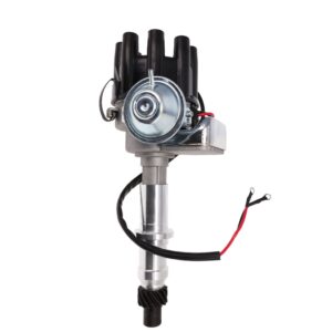 TSP Ready to Run Distributor; Pontiac V8; Female; Black
