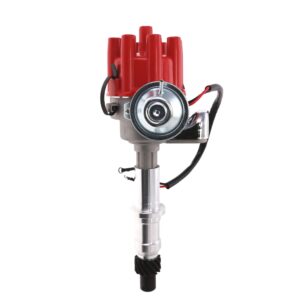 TSP Ready to Run Distributor; Pontiac V8; Female; Red