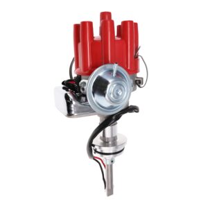 TSP Ready to Run Distributor; Mopar BB 413-440; Female; Red