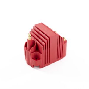 TSP Compact Red Square E-Core Ignition Coil; 40;000 Volts