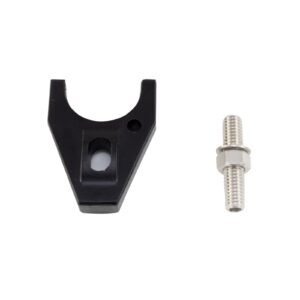 TSP Distributor Hold Down Clamp; Chevrolet V8; Black