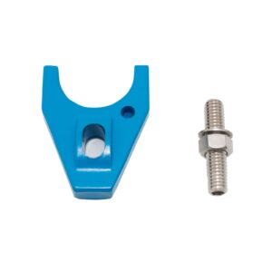 TSP Distributor Hold Down Clamp; Chevrolet V8; Blue