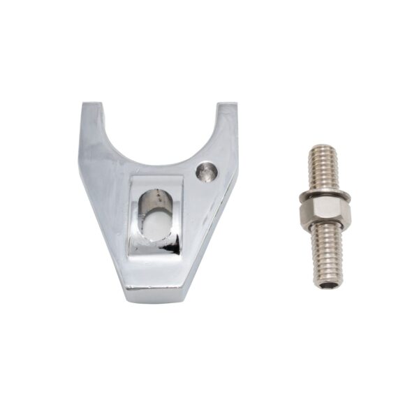 TSP Distributor Hold Down Clamp; Chevrolet V8; Silver