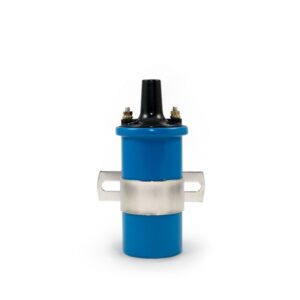 TSP Ignition Coil; Oil-Filled Canister Style; Female Socket; Blue