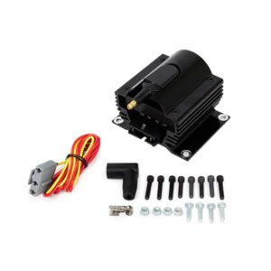 TSP Ignition Coil; Square E-Core External; Black