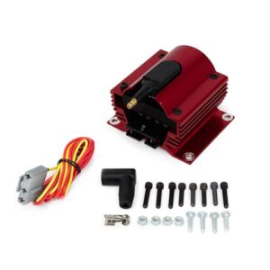 TSP Ignition Coil; Square E-Core External; Red
