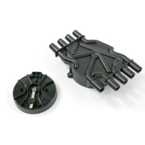 TSP Cap and Rotor Kit; Chevrolet Vortec V8; Black