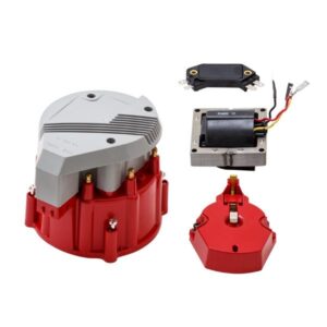 TSP HEI Distributor Super Cap Tune Up Kit; 8 Cylinder Male; Grey