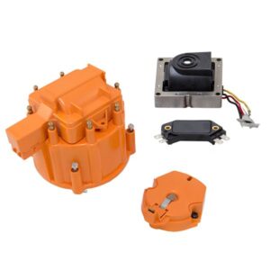 TSP HEI Distributor Standard Cap Tune Up Kit; 8 Cylinder Male; Orange