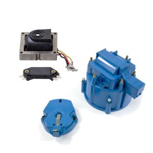TSP HEI Distributor Standard Cap Tune Up Kit; 6 Cylinder Male; Blue