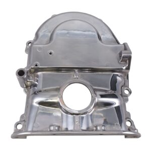 Timing Cover; Ford FE Big Block V8; Polished  Aluminum