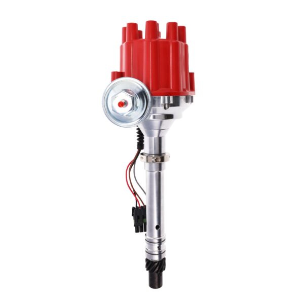 TSP Pro Series Ready to Run Distributor; Chevy SB & BB; Female; Red