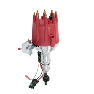 TSP Pro Series Ready to Run Distributor; Ford SB V8 (221; 260; 289; 302); Red
