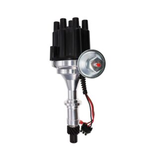 TSP Pro Series Ready to Run Distributor; Pontiac V8; Female; Black