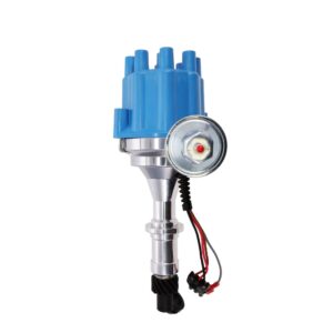 TSP Pro Series Ready to Run Distributor; Pontiac V8; Female; Blue