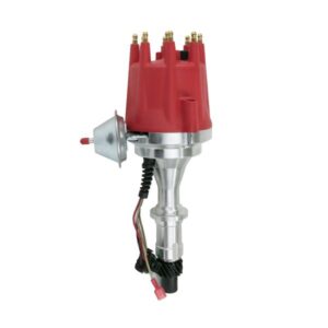 TSP Pro Series Ready to Run Distributor; Pontiac V8 (389-455); Red