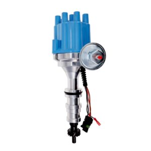 TSP Pro Series Ready to Run Distributor; Ford FE; Female; Blue