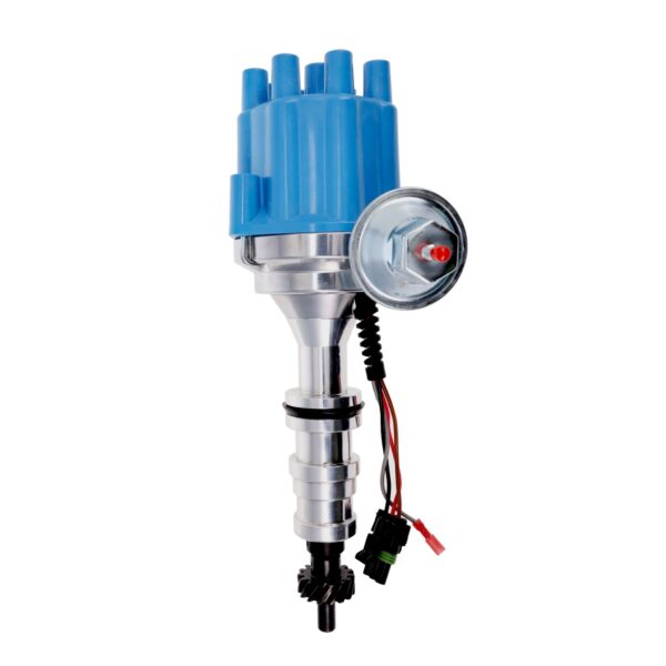 TSP Pro Series Ready to Run Distributor; Ford FE; Female; Blue