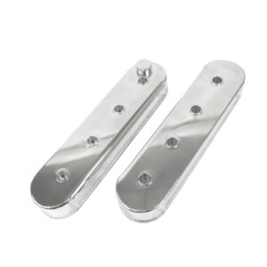 TSP Valve Covers; Fab. Alum.; wthout Coil Mounts LSX; Clear Anodized