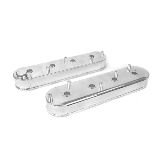 TSP Valve Covers; Fab. Alum.; with Coil Mounts LSX; Polished