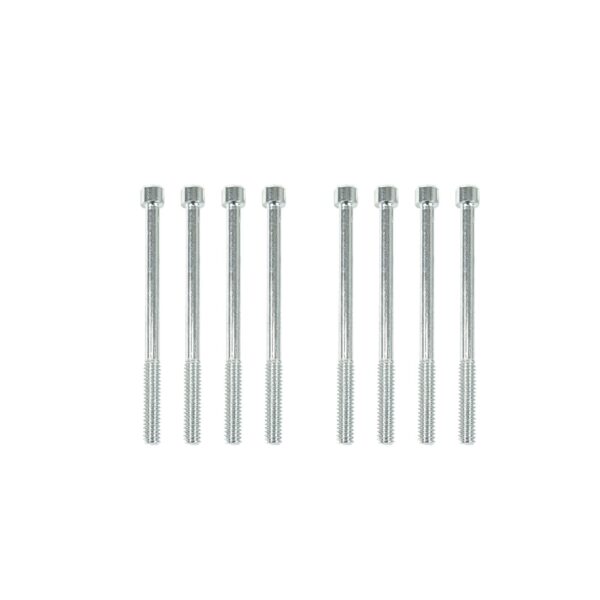 TSP Valve Covers; Fab. Alum.; Long Bolt with Holes SBC Perim.; Clear Anodized