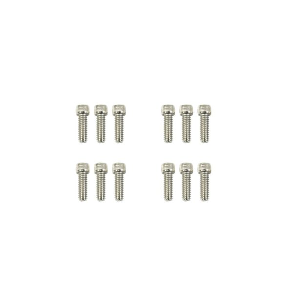 TSP Valve Covers; Fab. Alum.; Short Bolt with Holes SBF; Clear Anodized