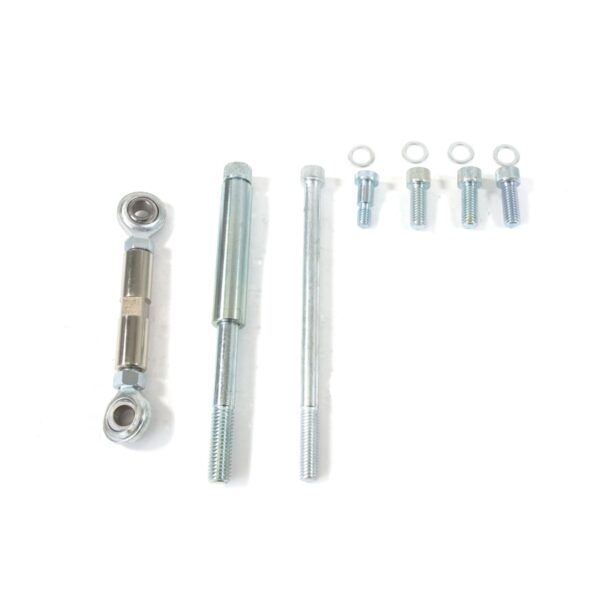 TSP Alternator 10SI Bracket; Aluminum BBC Long Water Pump; Polished