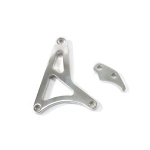 TSP Alternator 1G Bracket; Aluminum Ford Small Block; Polished
