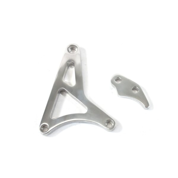 TSP Alternator 1G Bracket; Aluminum Ford Small Block; Polished