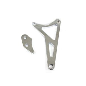 TSP Alternator 1G Bracket; Aluminum Ford 351W; Chrome