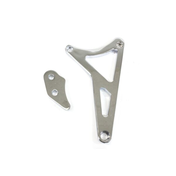 TSP Alternator 1G Bracket; Aluminum Ford 351W; Chrome