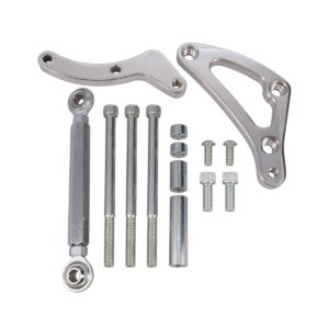 Chrysler Small Block Alternator Bracket; Aluminum; Polished