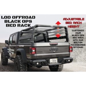 JT Black Ops Bed Rack