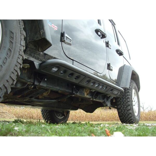 JK Signature Series Frame Mounted 4 Door Rocksliders