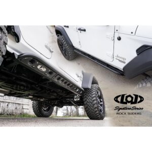 JL Signature Series Frame Mounted 4 Door Rocksliders