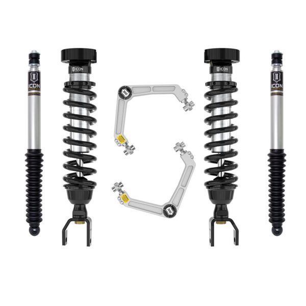 ICON 2019-2023 Ram 1500, 2-3" Lift, Stage 1 Suspension System, Billet UCA