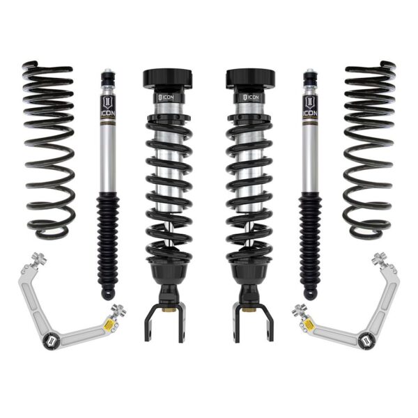ICON 2019-2023 Ram 1500, 2-3" Lift, Stage 2 Suspension System, Billet UCA