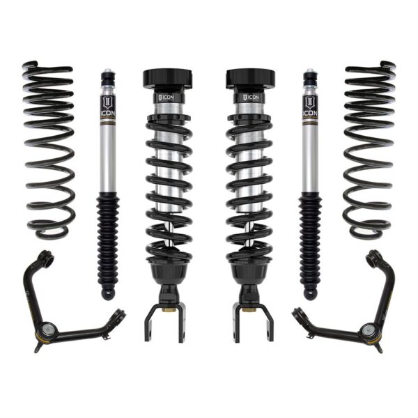 ICON 2019-2023 Ram 1500, 2-3" Lift, Stage 2 Suspension System, Tubular UCA