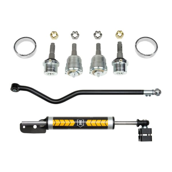 ICON 2018-2023 Jeep Wrangler JL/2020-2023 Jeep Gladiator, Ultimate Front End Kit, Stage 3