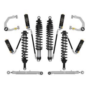 ICON 2021-2023 Ford Bronco, Sasquatch, 2-3" Lift, Stage 6 Suspension System, CDXS, Billet, Heavy Rate Rear Spring