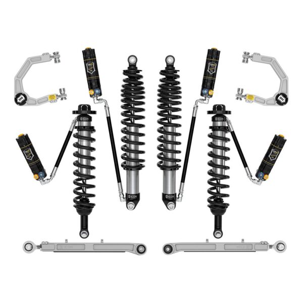 ICON 2021-2023 Ford Bronco, Sasquatch, 2-3" Lift, Stage 6 Suspension System, CDXS, Billet